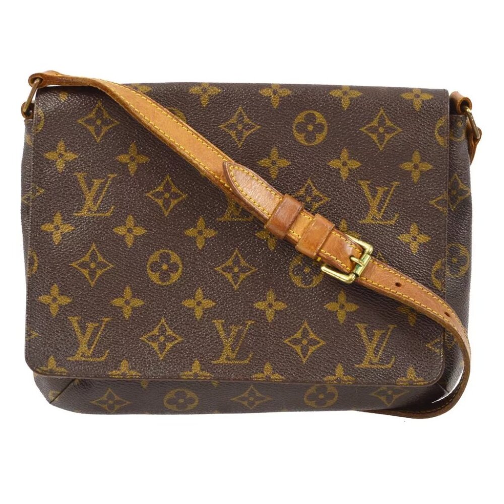 LOUIS VUITTON MONOGRAM MUSETTE TANGO SHORT SHOULDER BAG